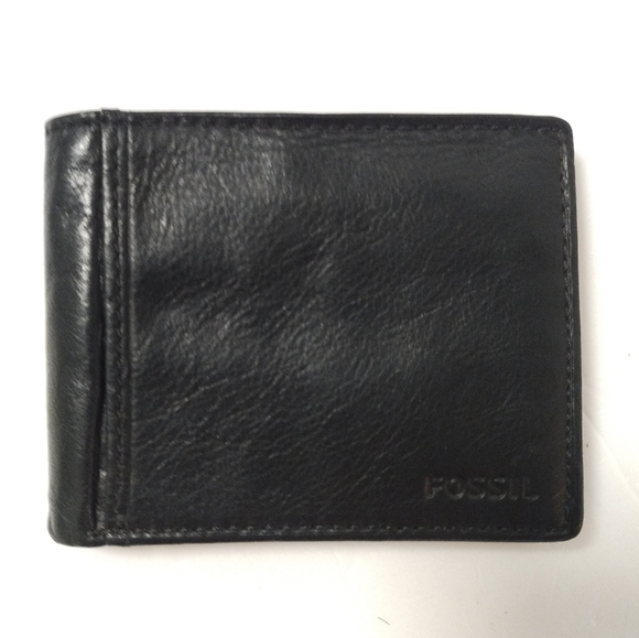 FOSSIL Traveler Leather Men's Wallet ML3254 - Picture 1 of 12